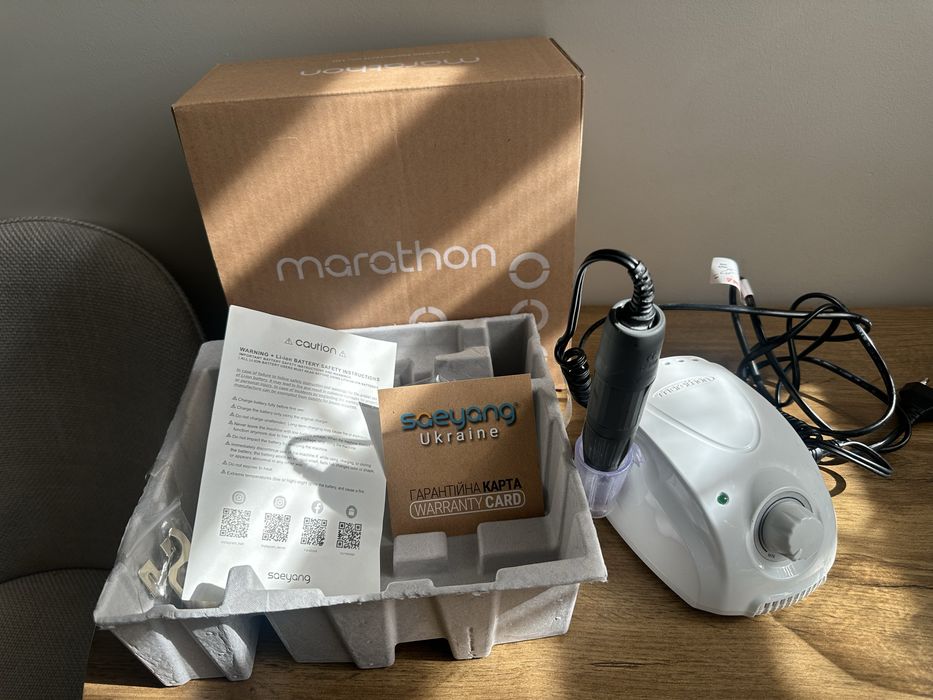 Фрезер для манікюру Marathon 3 Champion з ручкою H37LSP