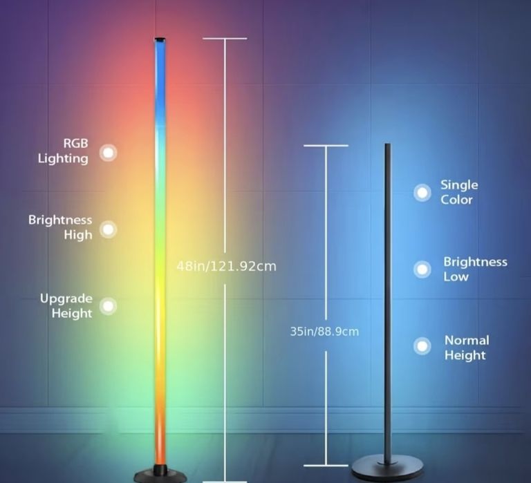 Inteligentna lampa podłogowa  2szt.