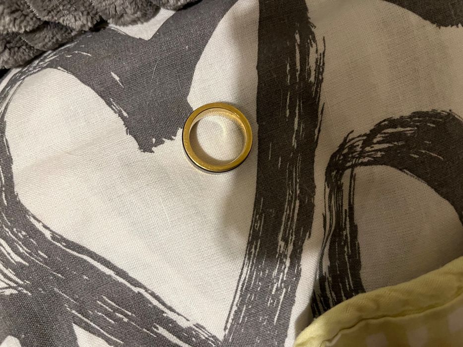 Anel em aço da Ângela N. 14