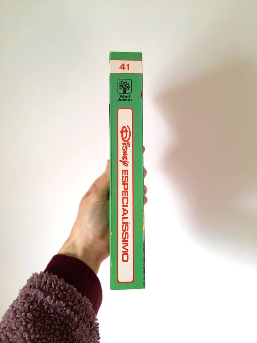Livro Vintage de BD Disney Especialíssimo Número 41 Coleção Anos 90