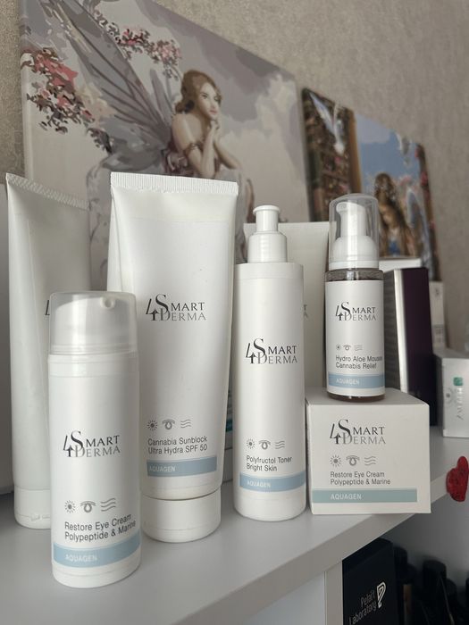 Smart4derma муси, гелі  для вмивання і тонери , є розпив