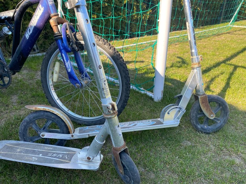 Rower + dwie hulajnogi