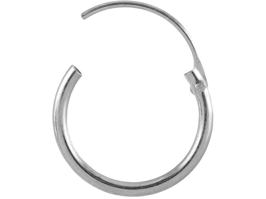 VERSIL kolczyki koła kółka oponki 12 mm SREBRO 0,925