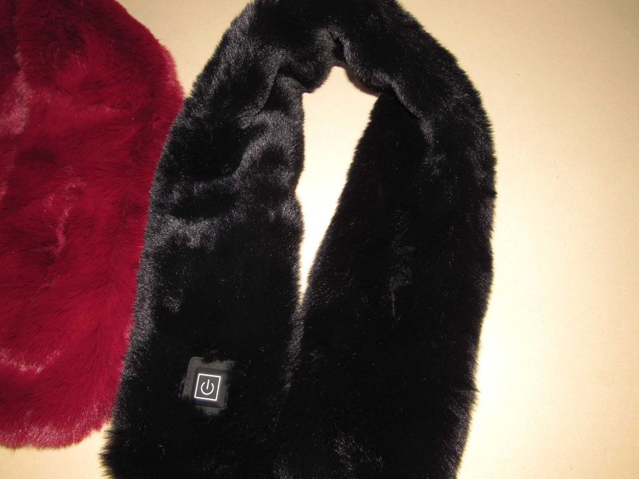 Шарф меховый с подогревом