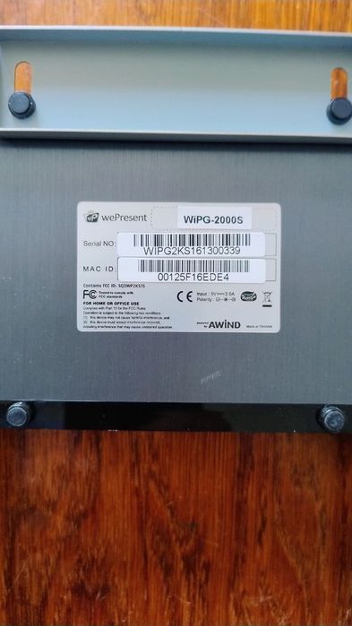Система бездротових презентацій wePresent WiPG-2000 (Нова в коробці)