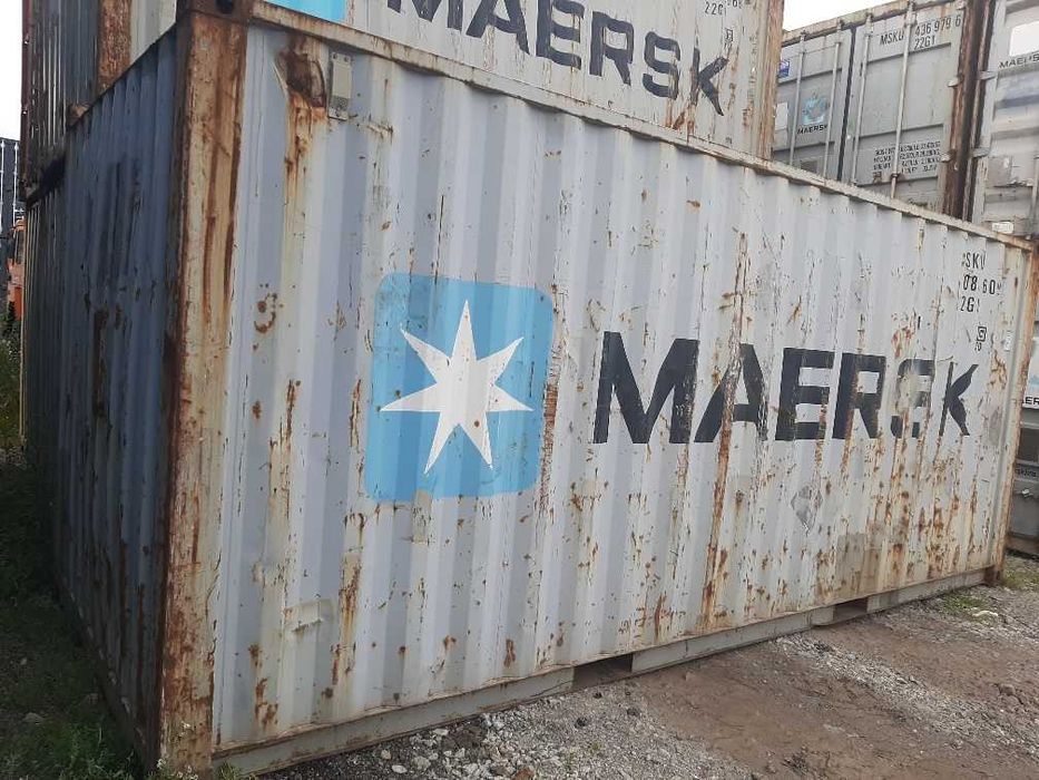 Kontener magazynowy morski używany 20 DC DV 6 m