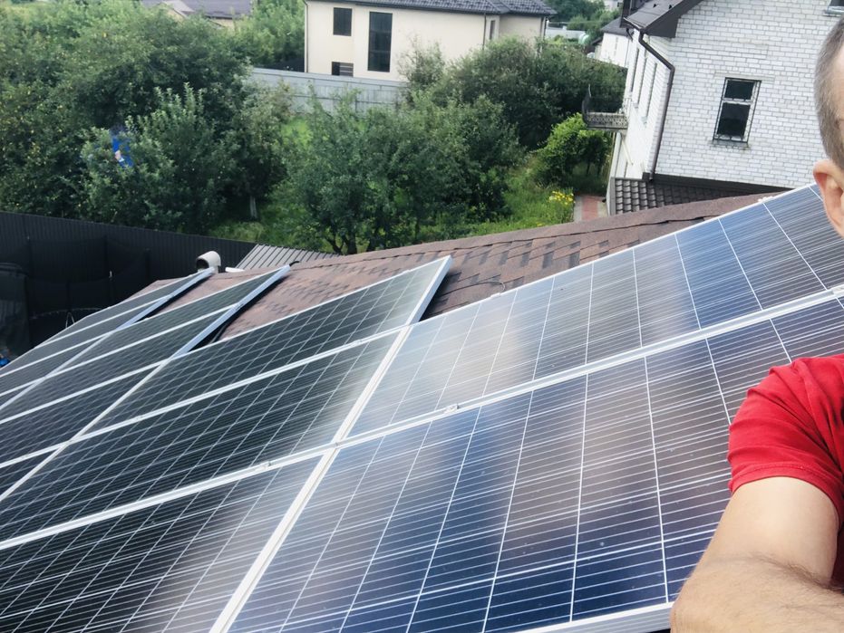 Професійний монтаж сонячних панелей