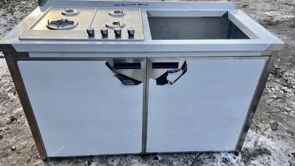 Обладнання з нерж на кухню