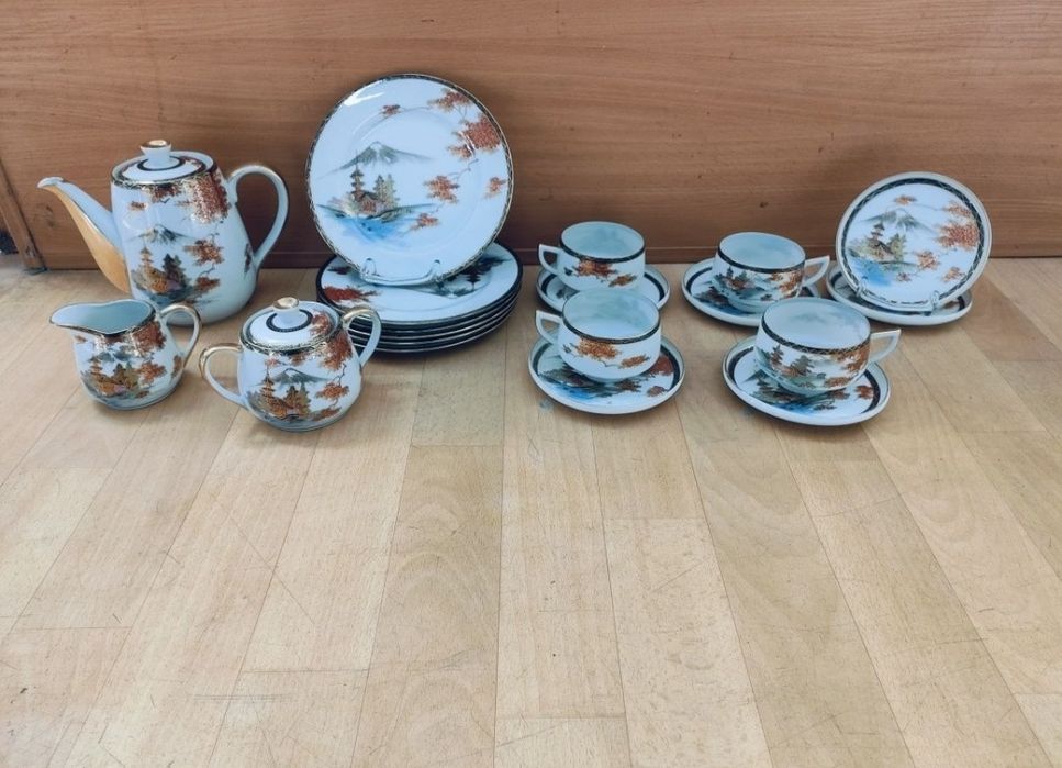 Japońska porcelana Kutani
