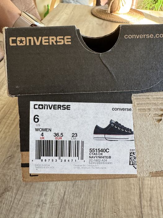 Converse All Star tamanho 36,5