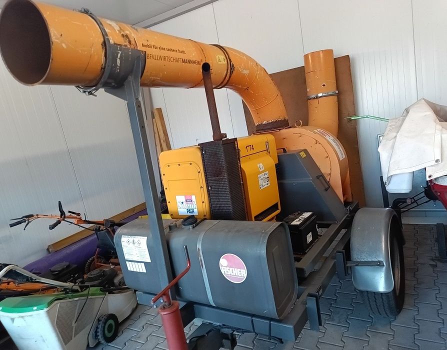 Ssawa do liści diesel Hetz 3 cylindry 300 mm
