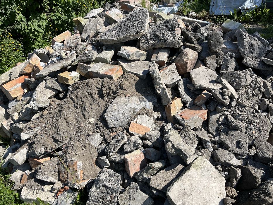 Gruz, pozostalość po remoncie