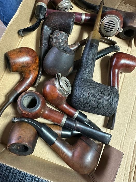 Fajki z wrzośca albo gruszy 12szt.