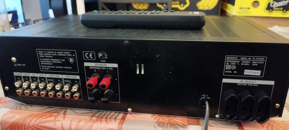 Amplificador TA-FE330R + Suportes Goldring
Amplificador TA-FE330R + Suportes Goldring
Amplificador TA-FE330R + Suportes Goldring