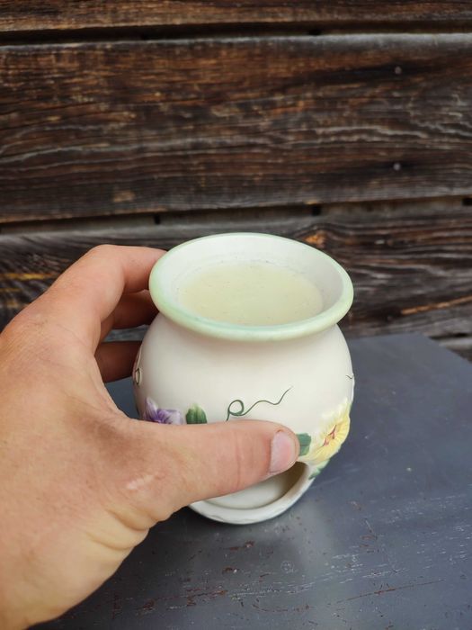 Cudny ceramiczny kominek na zapachy - świecznik - design K 7