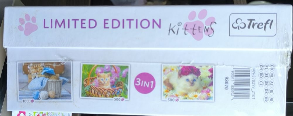 Puzzle Trefl Limiter Editions Kittens koty 93070