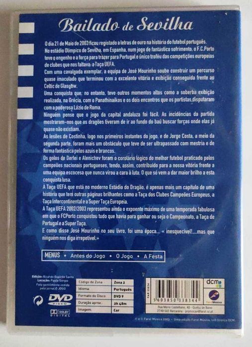 DVD's Futebol Clube do Porto
