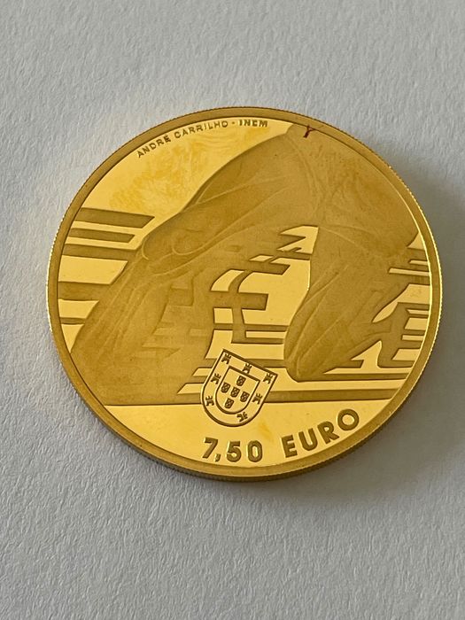 Moedas Proof Ouro 7 1/2 euros