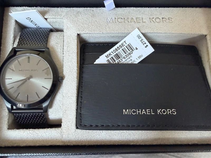 Michael Kors MK1085SET – Reloj + Tarjetero 44mm