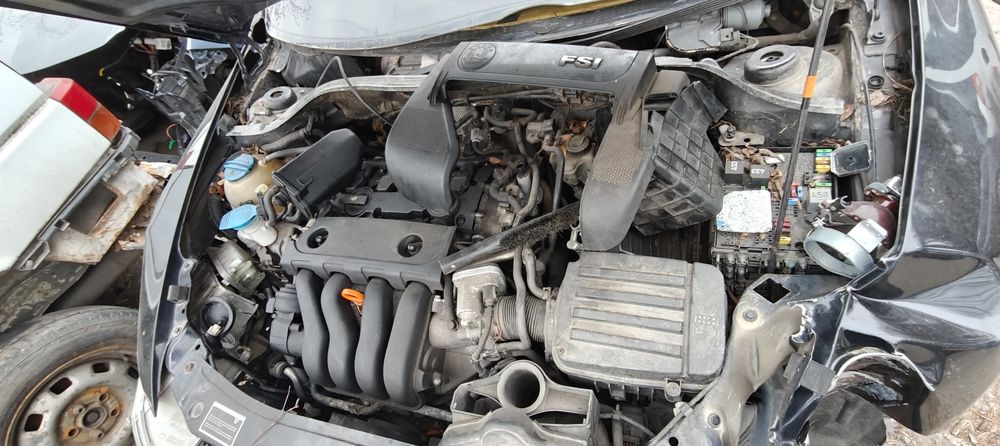 Skoda Octavia II skrzynia części kompletny tył silnik 2.0 FSI alufelgi