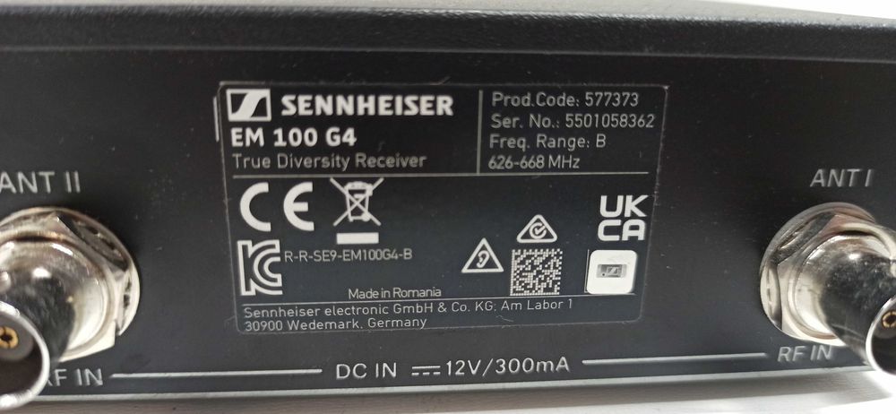 Sennheiser ew 100 G4 Vocal Set Zestaw bezprzewodowy mikrofon Raków