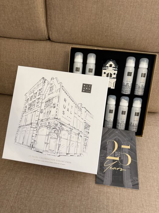 Rituals 25 Years Celebration Collection nowy zestaw Anniversary Set 10 pianek kominek świecznik