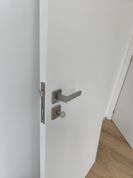 Porta madeira macica branca