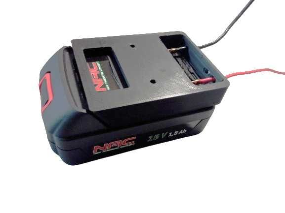 Adapter uchwyt do baterii NAC 18V New American Concept