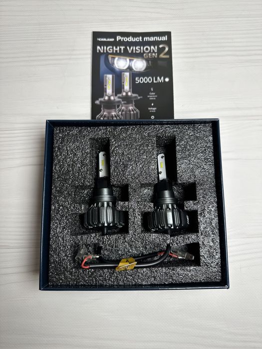 Led автолампы Carlamp Night Vision Gen2 H1 H3 H4 H7 H10 H11 H13 НB4