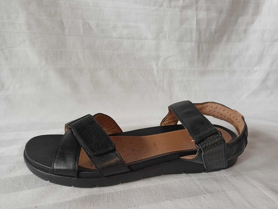 Clarks roz.  41,5 E/ - dł. wkł. 27 cm - skóra- stan bdb