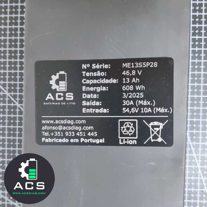 Bateria de Litio 48V 13Ah Bluetooth