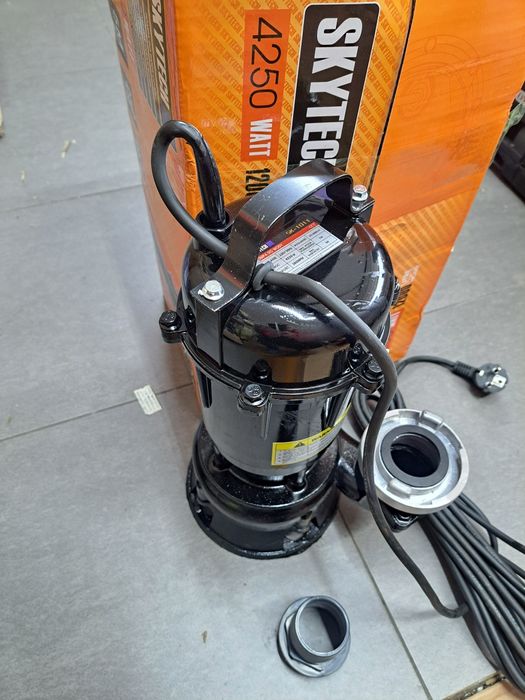 Pompa do Szamba 4250w SKYTECH  Wzmacniane łożyska termik