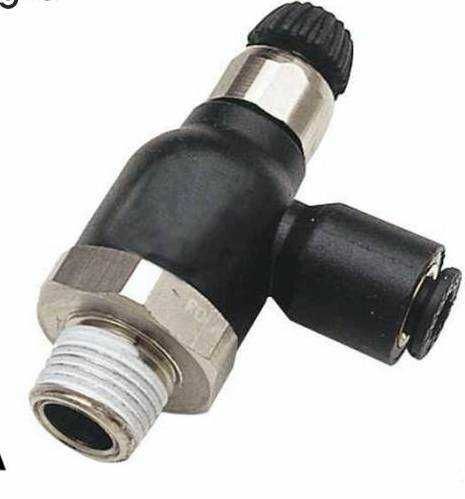 Zawór dławiąco-zwrotny regulacji przepływu pneumatyczny do siłowników