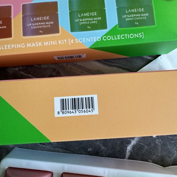 Laneige нічна маска для губ бальзам для губ