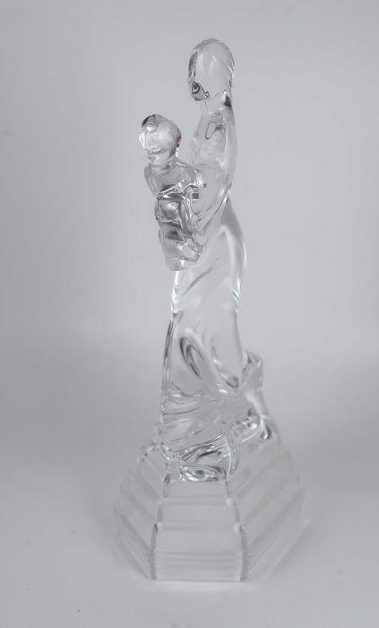 Escultura Art Deco em Cristal - maternidade