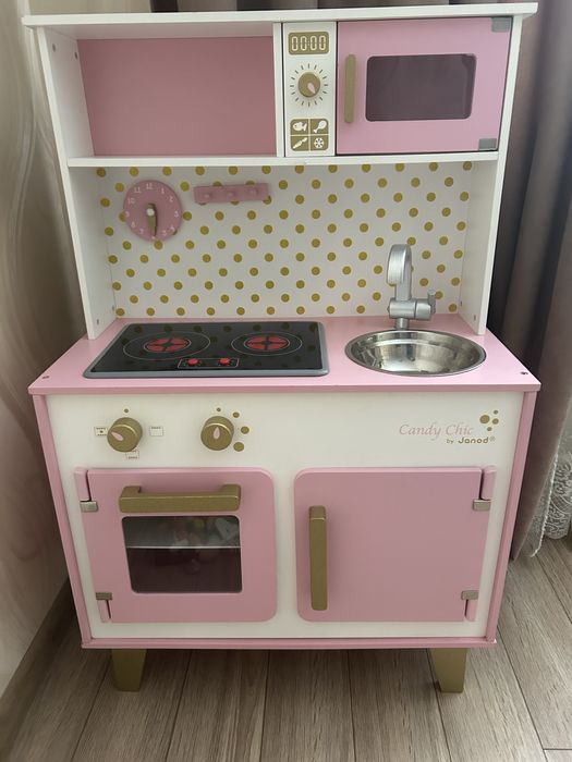 Дитяча дерев*яна кухня Candy Chic