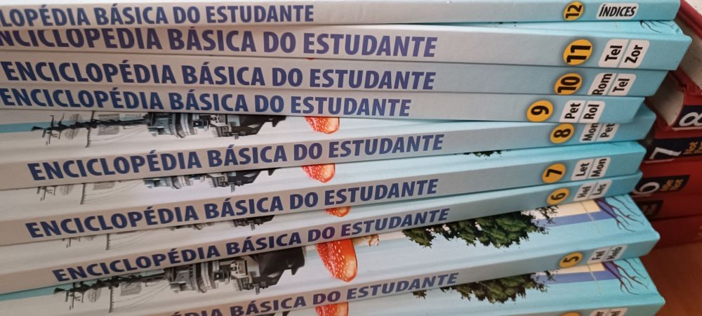 Enciclopédia do estudante 12 volumes