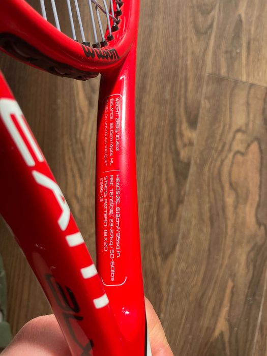 Rakieta tenisowa Wilson Six Team 95 18x20 289g