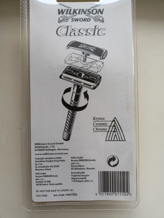 Станок бритва Wilkinson sword classic