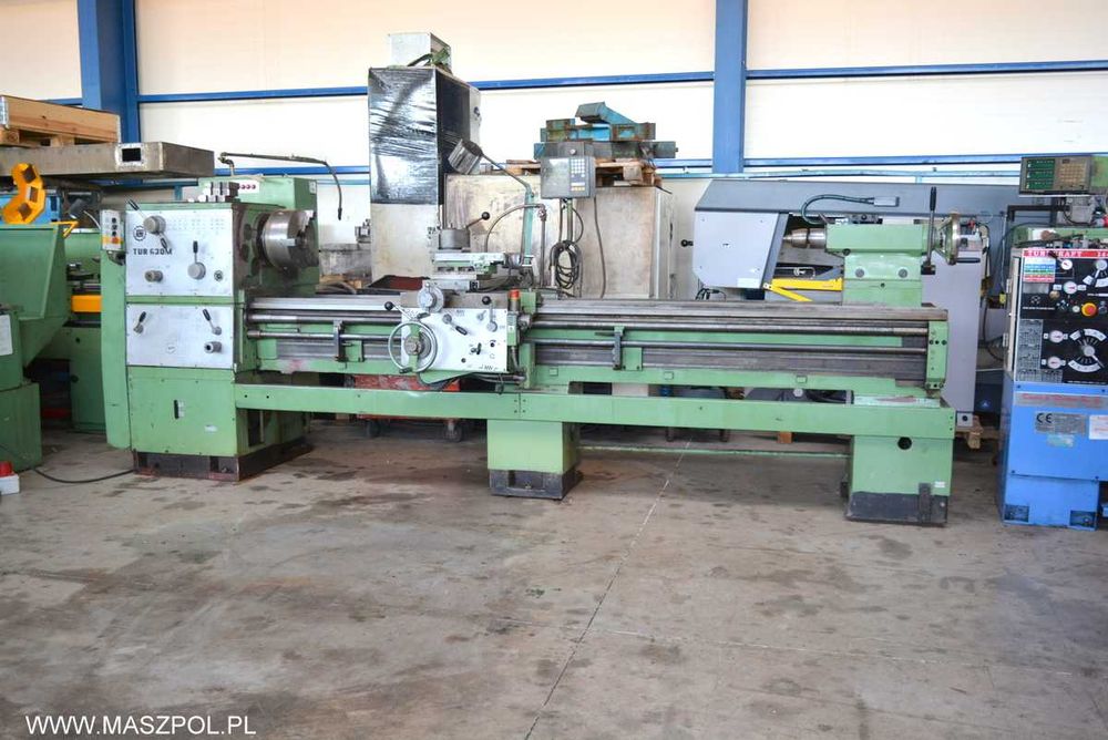 Tokarka TUR 630 M x 2500 - FAT. WRZE 90 - ODCZYTY - STAN - BDB - FILM