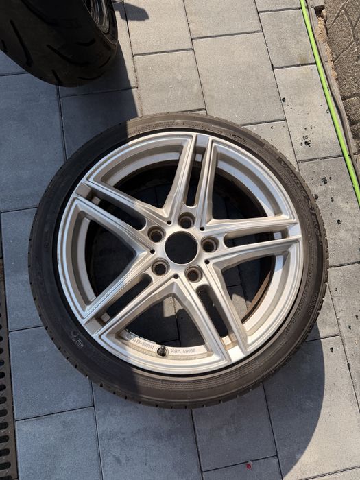 Alufelgi Borbet z oponami  17” 5x120 Bmw