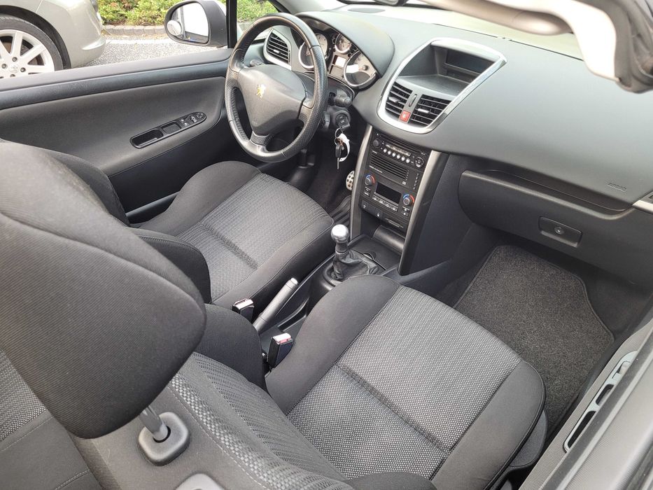 Peugeot 207cc 1,6Vti 120KM LIFT 100tyś/km CD alufelga klimatronik - w ofercie  rózne cabrio