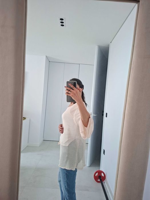 Camisola de malha larga Zara. Tam. XS