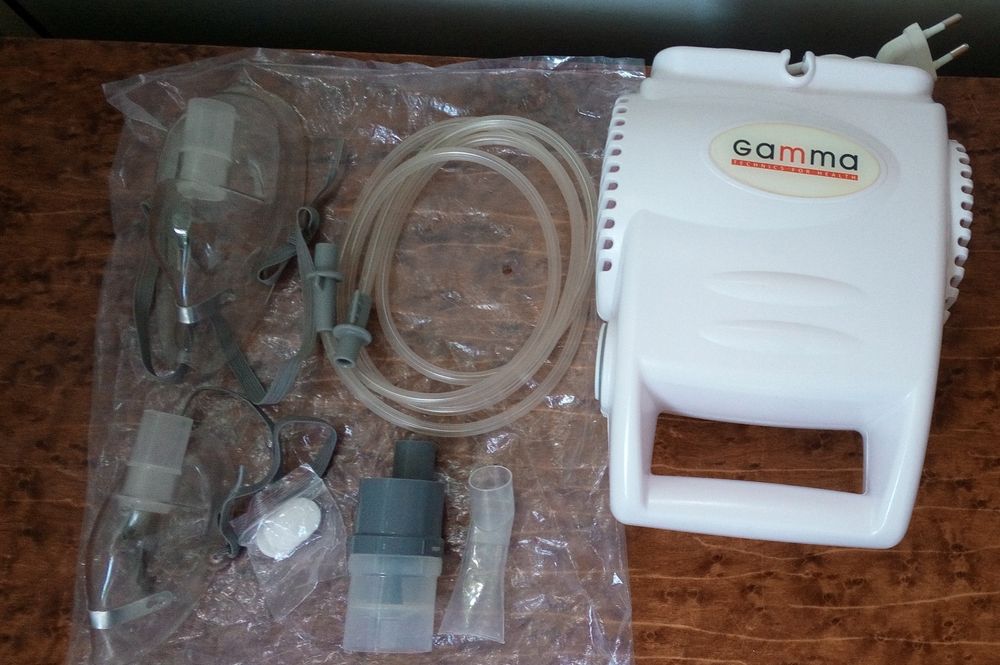 Компрессорный ингалятор (небулайзер) Gamma Effect New