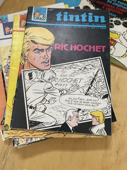 Coleção revista Tintin