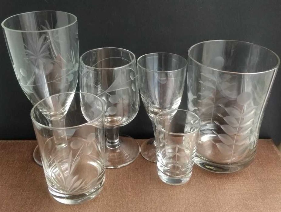 Келихи, чарки, склянки срср - 6 шт.
