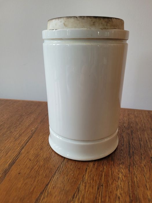Pojemnik apteczny porcelana Syr. Diacodii vintage