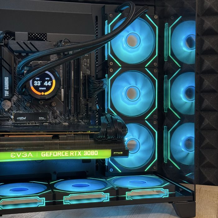 Водяне охолодження з екраном 360mm id cooling водянка, кулер