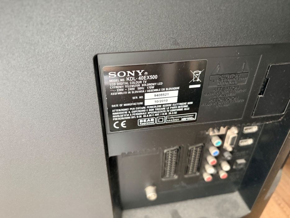 Sony Bravia telewizor 40” w pełni sprawny