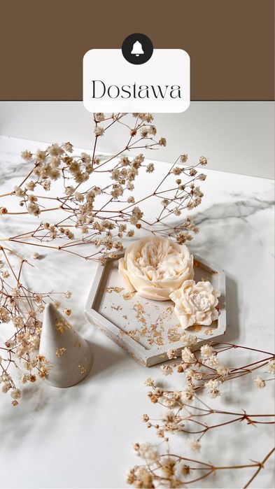 Świeczki sojowe -podziękowania dla gości